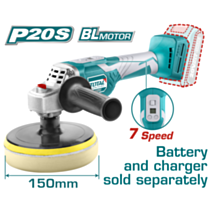 Polisseuse 20V sans fil batterie non incluse - TOTAL
