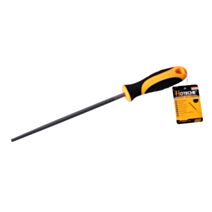 Lime demi-ronde acier 25cm satinée - HOTECHE