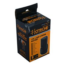 Batterie Lithium-ion 12V 1,5Ah noir - HOTECHE