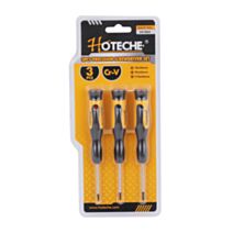 Jeu de tournevis de précision Torx T8, T9, T10 plastique 50mm 3 pièces - HOTECHE