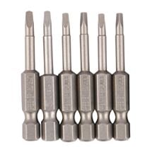 Embouts de vissage acier S2 50mm 6 pièces gris - HOTECHE