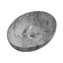 Vasque effet marbre gris 51,5x40x13cm