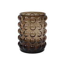 Vase verre D15,5x20cm vert
