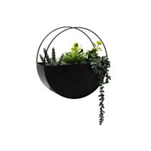 Plante artificielle succulente pot métal D25x8cm H.25cm