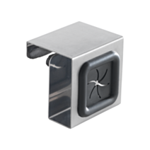 Porte-torchon porte placard inox - METALTEX