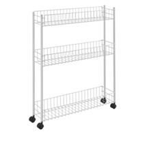 Desserte Fino 3 paniers extra-fine démontable blanc - METALTEX