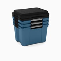 Boîte de rangement hermétique Scuba 45 L bleu - KIS