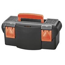 Boîte à outils 14" 36 x 19 x 15 cm noir/orange - TOOD