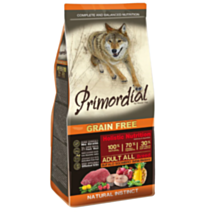 Croquette chien adulte bufalo maquereau 12 kg - PRIMORDIAL