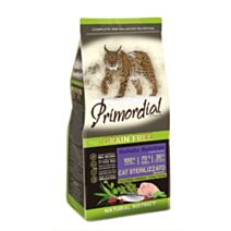 Croquettes chat Adulte Neutered dinde et hareng 2 kg - PRIMORDIAL