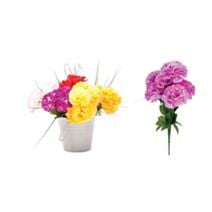 Bouquet d’œillets artificiel 7 têtes 32cm - UNCLE BILLS