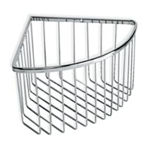 Etagère d'Angle Métal 20x20x13,5cm Argent - TATAY