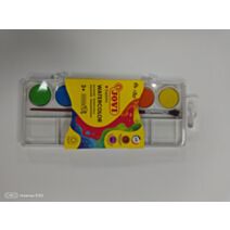 Set de 6 aquarelles avec pinceau - JOVI