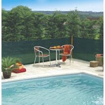 Brise vue pe tisse 1x3m vert - INTERMAS