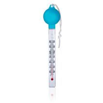 Thermomètre boule 11x6cm bleu - GRE