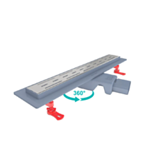Siphon de sol rotatif plastique Starline 40 cm