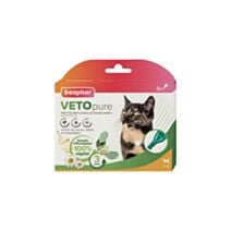 Pipette Vetopure naturel insectifuge eucalyptus chat x3 - BEAPHAR