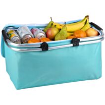 Panier glacière turquoise 48x28x6cm - ALPINA