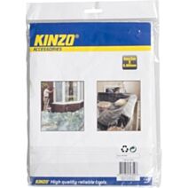 Bâche plastique transparent 4x5m - KINZO