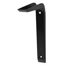 Équerre fonctionnelle cantilever, noir, 20x15cm - DURALINE