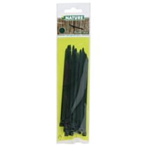Collier de fixation 15 cm vert x25 - NATURE