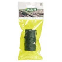 Ficelle de jute colorée verte 75 m - NATURE