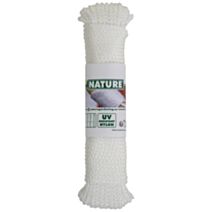 Corde en nylon coloris blanc 20 m - NATURE