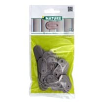Set de fixation gris clair x26 - NATURE