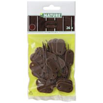Set de fixation chocolat x26 - NATURE