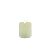 Bougie artificielle Lyon Ø7,5xH.8cm crème - DECOSTARS