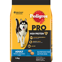 Croquettes pour chien adulte moyennes/grandes races 1,5kg - PEDIGREE