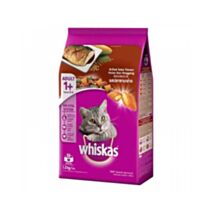 Croquettes chat adulte Saba grillé 1,2 kg - WHISKAS®