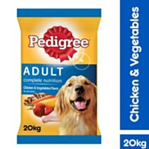 Croquettes chien adulte Poulet & Légumes 20 kg - PEDIGREE®