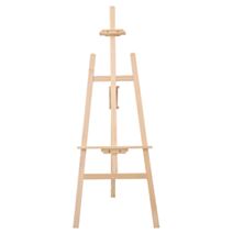 Chevalet d'exposition bois naturel 175cm - HOBBYWORLD
