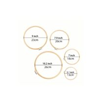 Métier à tisser rond bois Ø35 cm - HOBBYWORLD