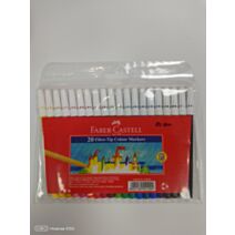 Set de 20 feutres mine fine - FABER CASTELL
