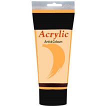 Peinture acrylique tube 200 mL fluo orange - FEVICRYL