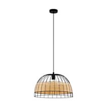 Suspension en acier vintage Anwick E27 noir - EGLO