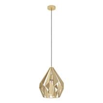 Suspension Carlton acier doré 110x31cm hexagonale - EGLO