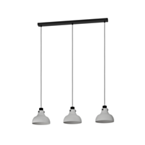 Suspension matlock H.110cm Acier Gris E27x3 - EGLO