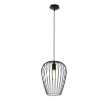 Suspension Newtown en acier IP20 E27 noir - EGLO