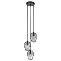 Suspension Newtown noir ø 380 mm E27 3 x 60W - EGLO