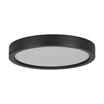 Plafonnier Idun-E 3000k IP20 15W Ø28,5 cm plastique noir - EGLO