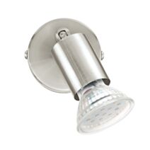 Spot Buzz en acier satin nickel GU10-LED incl. 1 x 3W 3000K- EGLO