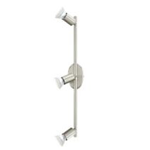 Spot Buzz en acier satin nickel GU10-LED incl. 3 x 3W 3000K- EGLO