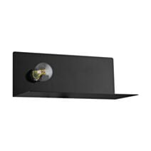 Applique murale Ciglie aluminium acier noir E27 1 x 60W - EGLO