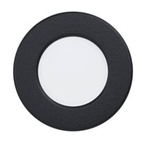 Led encastrable Fueva 5 noir ø 86 mm LED incl. 2.7W 3000k - EGLO