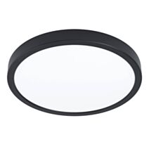 Led surface Fueva 5 noir ø 285 mm LED incl. 20W 3000k- EGLO