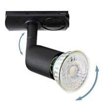 Spot Buzz concept Track Basic diamètre de 10cm noir - EGLO