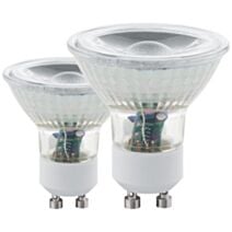 Pack de 2 ampoules Gu10 led 5W 4000k - EGLO